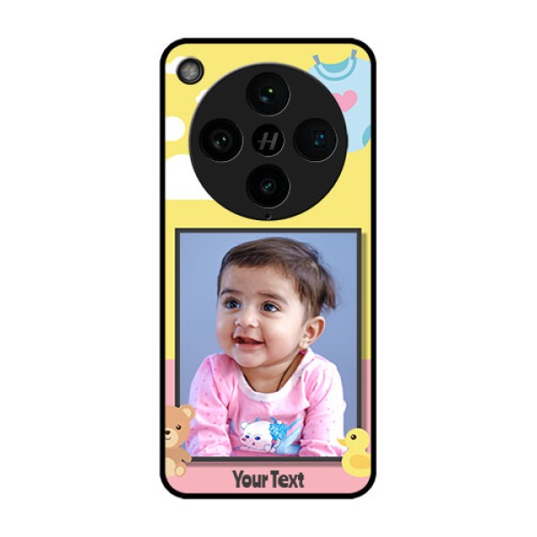 Find X8 Pro 5G Custom Glass Phone Case - Kids 2 Color Design