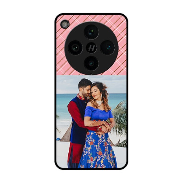 Find X8 Pro 5G Custom Glass Phone Case - Together Forever Design