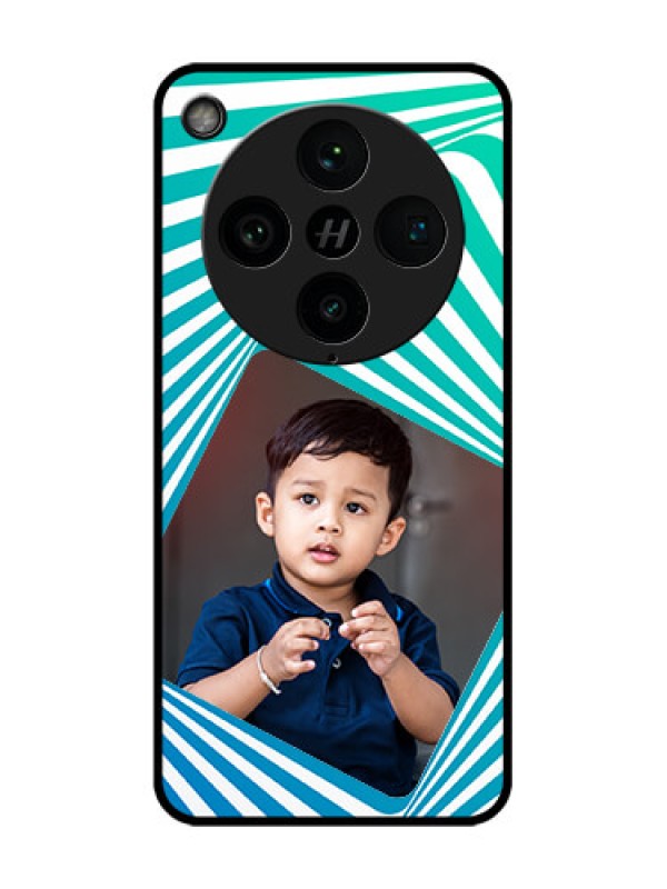 Custom Find X8 Pro 5G Custom Glass Phone Case - Abstract Spiral Design