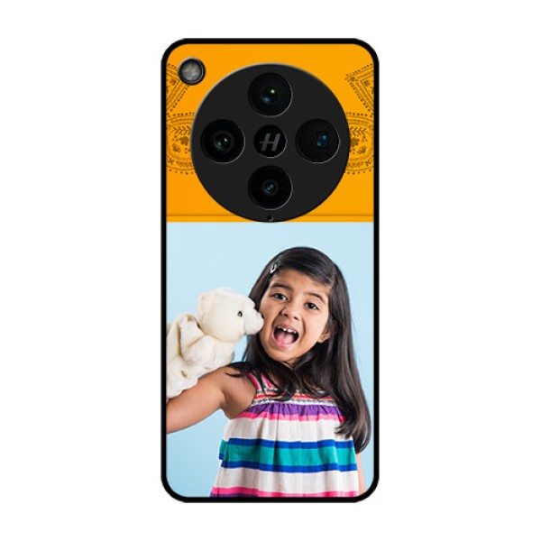 Find X8 Pro 5G Custom Glass Phone Case - Photo Wedding Design