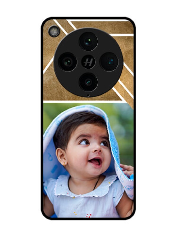 Custom Find X8 Pro 5G Custom Glass Phone Case - Gradient Abstract Texture Design