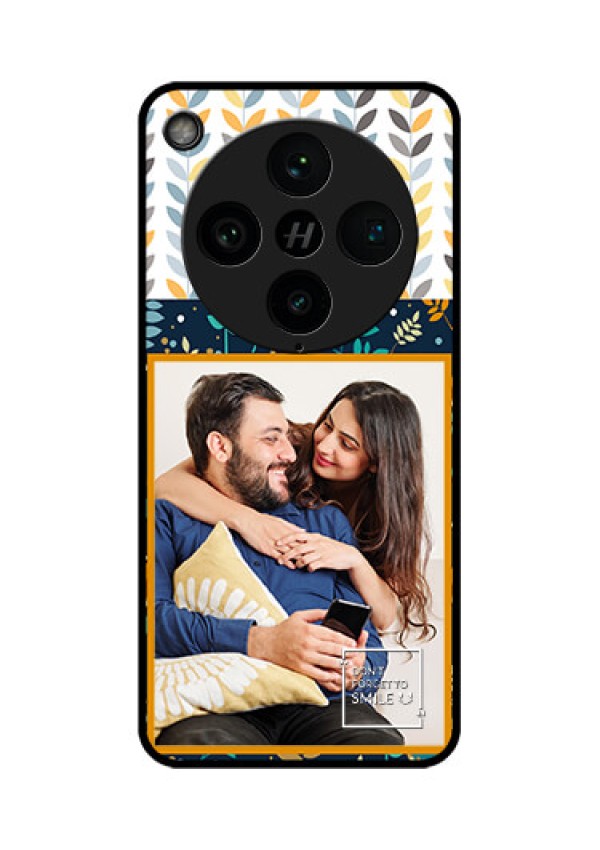 Find X8 Pro 5G Custom Glass Phone Case - Pattern Design