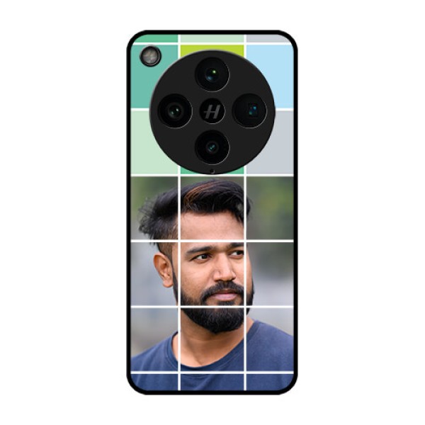 Find X8 Pro 5G Custom Glass Phone Case - With White Box Pattern Find X8 Pro 5G Custom Glass Phone Case - With White Box Pattern