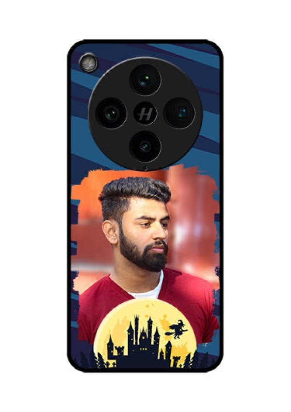 Find X8 Pro 5G Custom Glass Phone Case - Halloween Witch Design