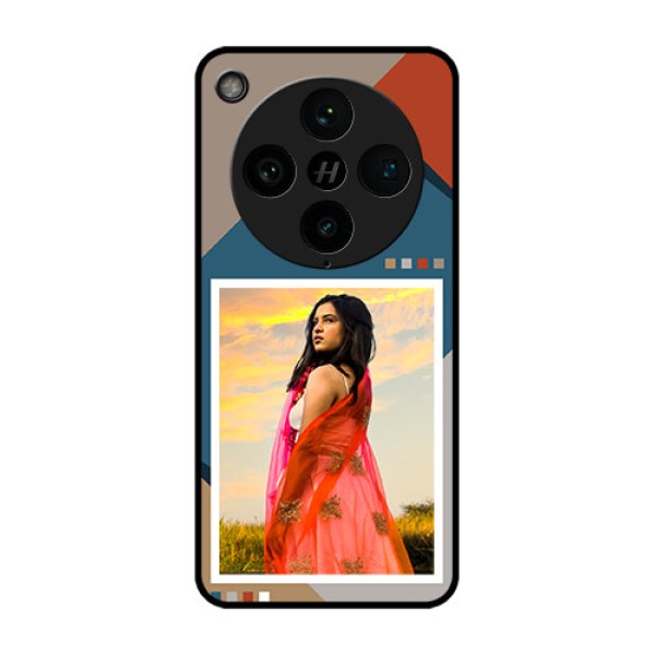 Find X8 Pro 5G Custom Glass Phone Case - Retro Color Pallet Design Find X8 Pro 5G Custom Glass Phone Case - Retro Color Pallet Design