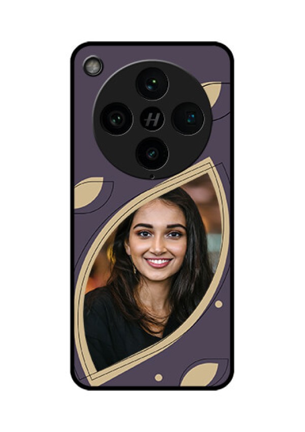 Find X8 Pro 5G Custom Glass Phone Case - Falling Leaf Design