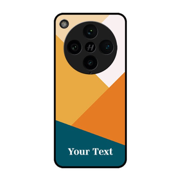 Find X8 Pro 5G Custom Glass Phone Case - Stacked Multi - Colour Design Find X8 Pro 5G Custom Glass Phone Case - Stacked Multi - Colour Design