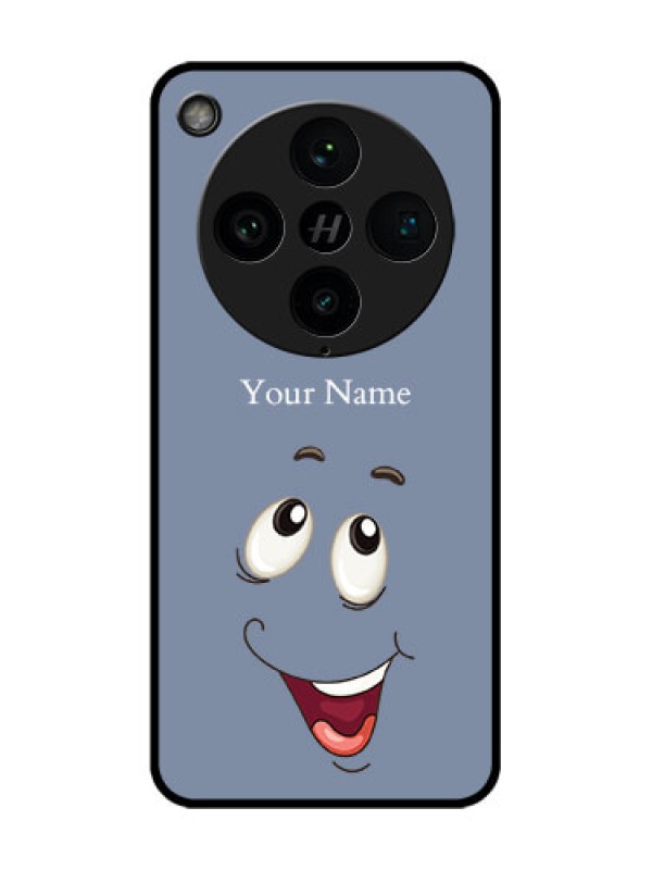 Custom Find X8 Pro 5G Custom Glass Phone Case - Laughing Cartoon Face Design