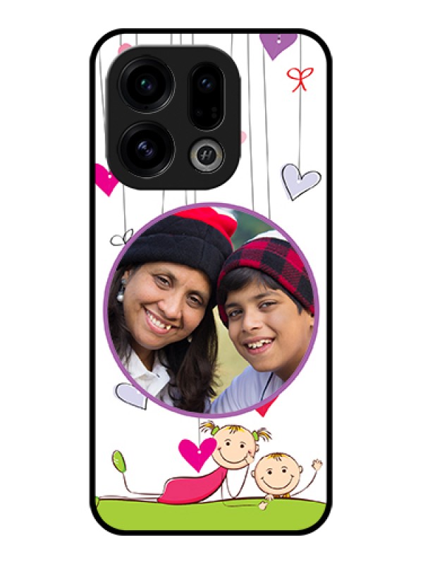 Custom Oppo Find X9 5G Custom Glass Phone Case - Cute Kids Phone Case Design