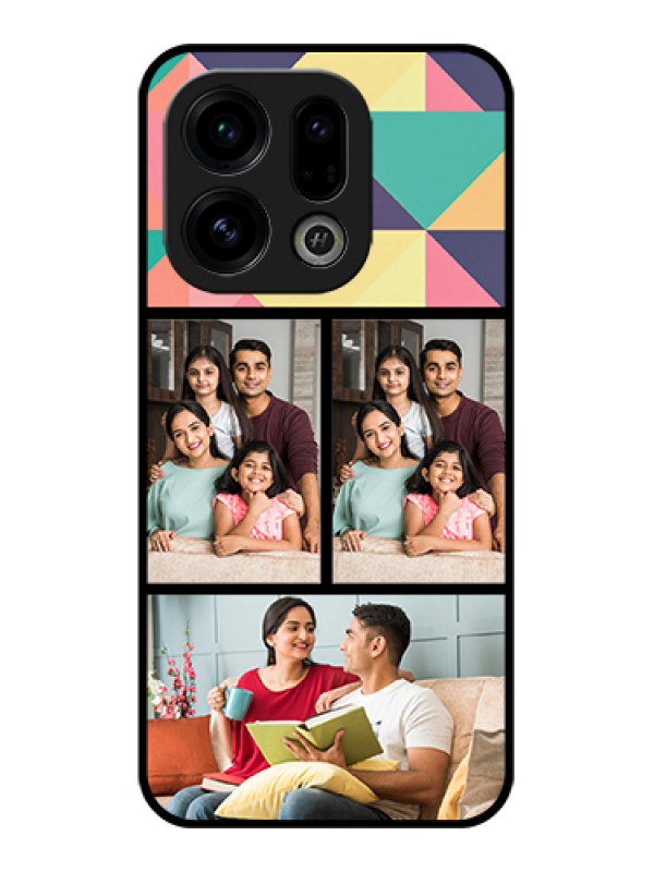 Custom Oppo Find X9 5G Custom Glass Phone Case - Bulk Pic Upload Design