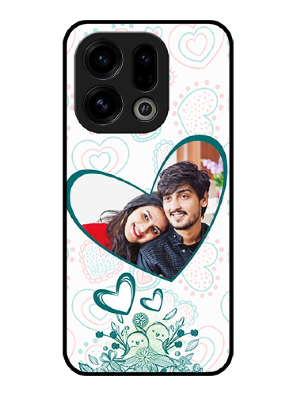 Custom Oppo Find X9 5G Custom Glass Phone Case - Premium Couple Design