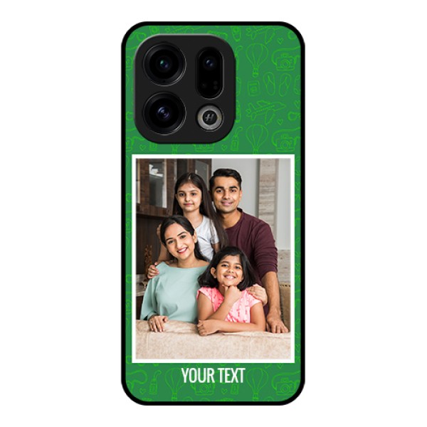 Oppo Find X9 5G Custom Glass Phone Case - Picture Upload Design
