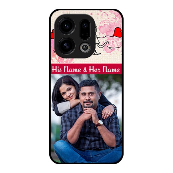 Oppo Find X9 5G Custom Glass Phone Case - You And Me Case Design