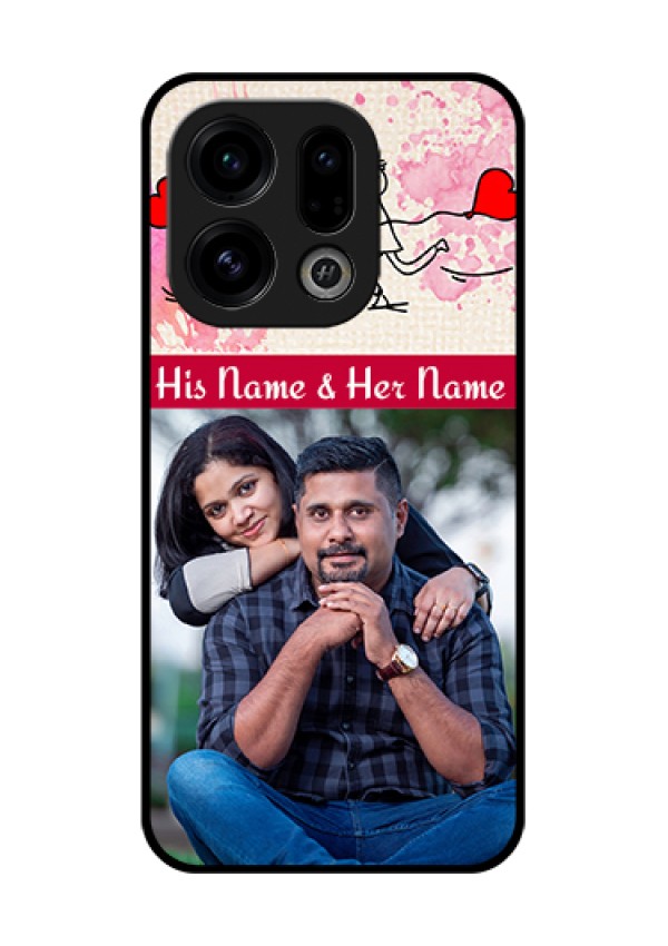 Oppo Find X9 5G Custom Glass Phone Case - You And Me Case Design
