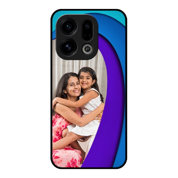 Oppo Find X9 5G Custom Glass Phone Case - Simple Pattern Design