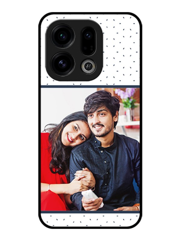 Custom Oppo Find X9 5G Custom Glass Phone Case - Premium Dot Design