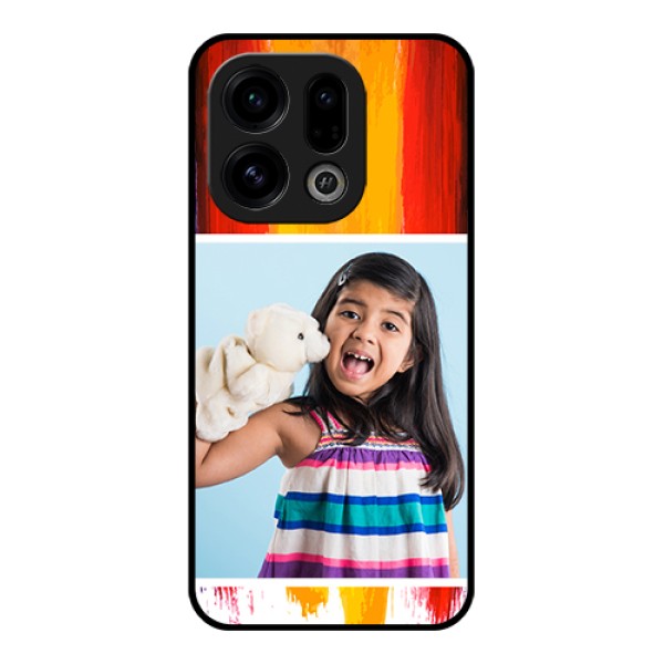 Oppo Find X9 5G Custom Glass Phone Case - Multi Color Design