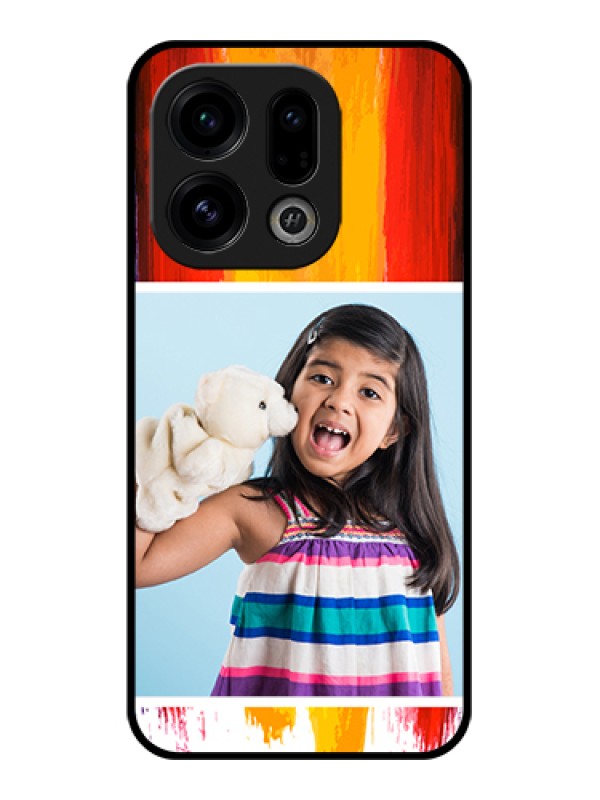 Custom Oppo Find X9 5G Custom Glass Phone Case - Multi Color Design