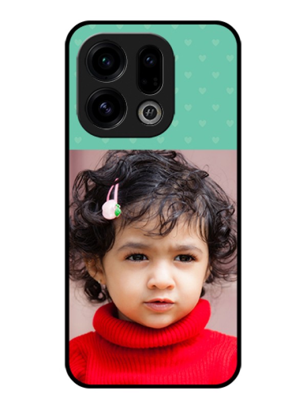 Custom Oppo Find X9 5G Custom Glass Phone Case - Lovers Picture Design