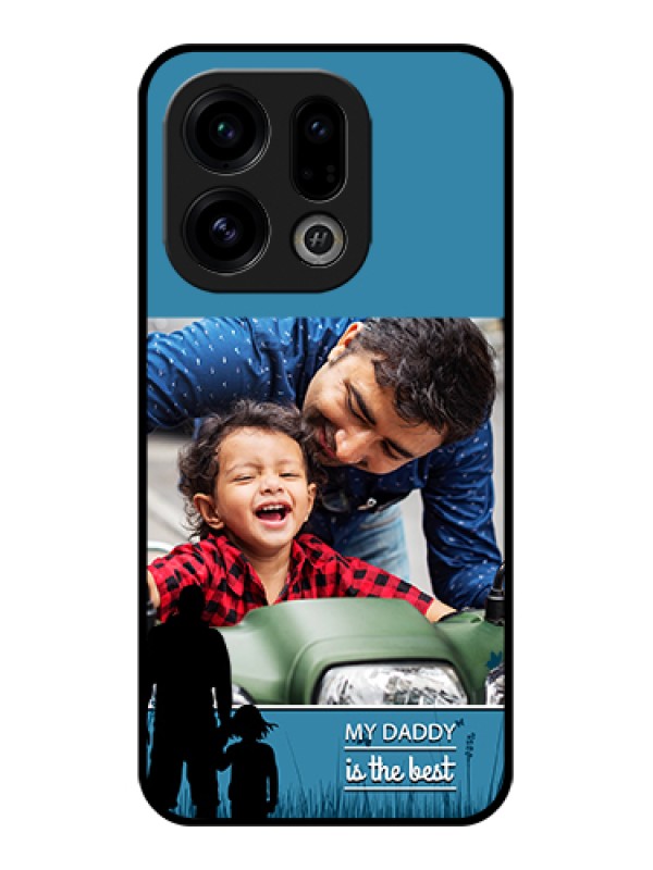 Custom Oppo Find X9 5G Custom Glass Phone Case - Best Dad Design