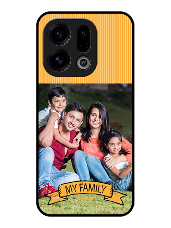 Custom Oppo Find X9 5G Custom Glass Phone Case - My Family Design
