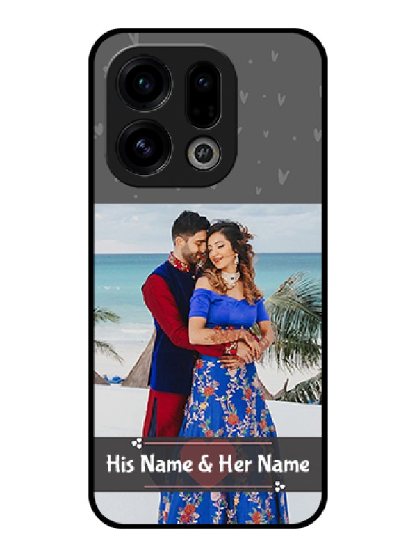 Custom Oppo Find X9 5G Custom Glass Phone Case - Buy Love Design With Photo Online