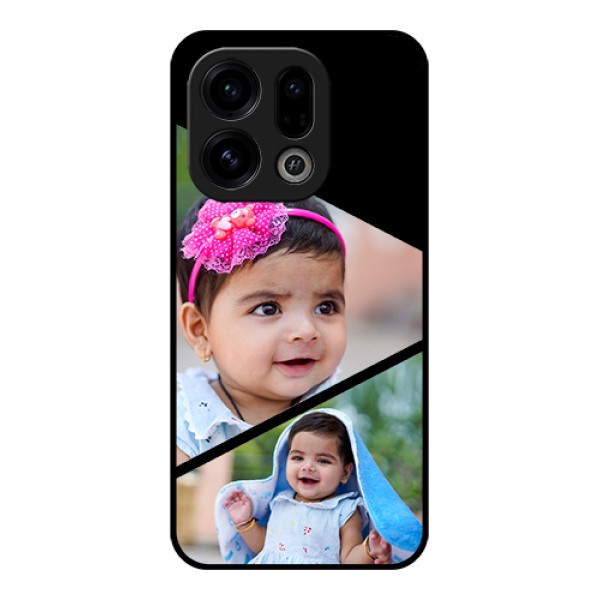 Oppo Find X9 5G Custom Glass Phone Case - Semi Cut Design