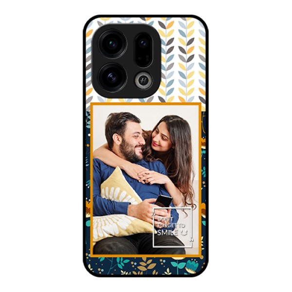 Oppo Find X9 5G Custom Glass Phone Case - Pattern Design
