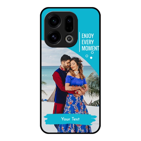 Oppo Find X9 5G Custom Glass Phone Case - Happy Moment Design