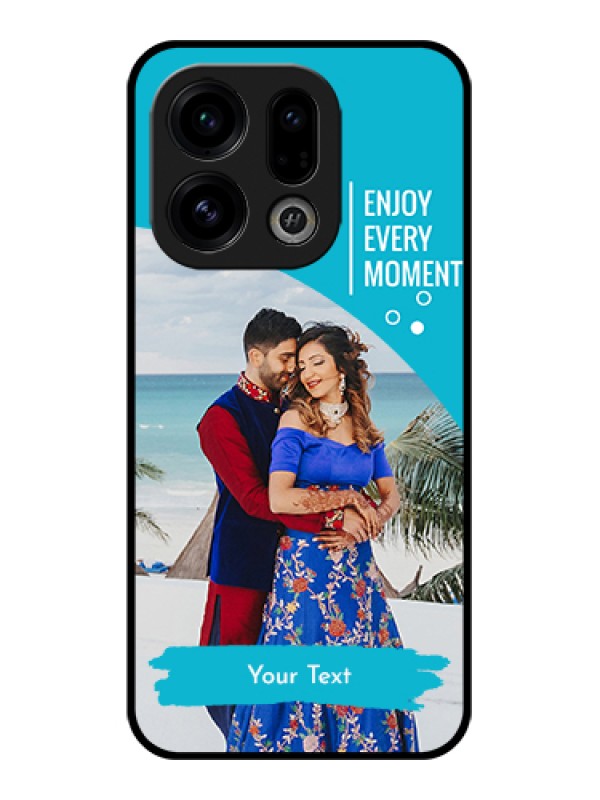 Custom Oppo Find X9 5G Custom Glass Phone Case - Happy Moment Design