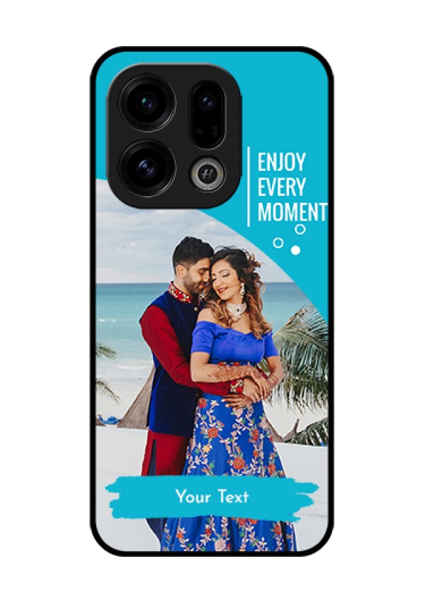 Oppo Find X9 5G Custom Glass Phone Case - Happy Moment Design