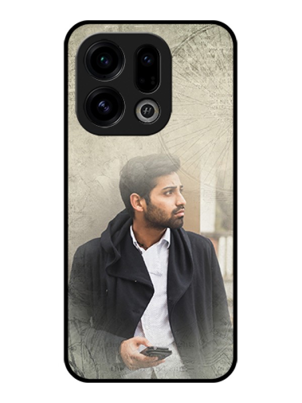 Custom Oppo Find X9 5G Custom Glass Phone Case - With Vintage Design