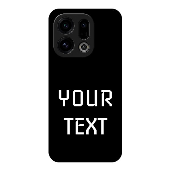 Oppo Find X9 5G Custom Glass Phone Case - Your Name Design