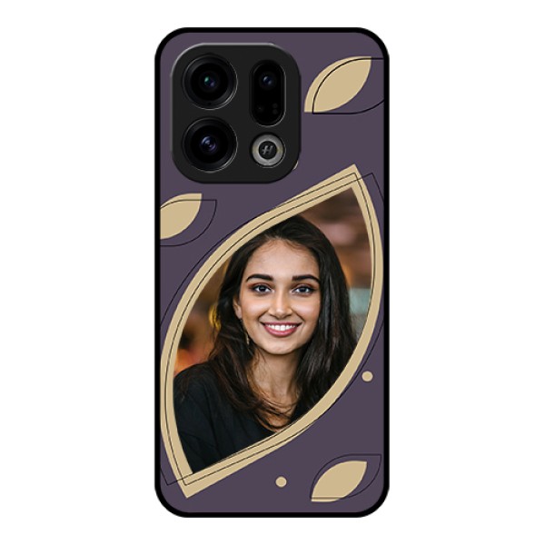Oppo Find X9 5G Custom Glass Phone Case - Falling Leaf Design