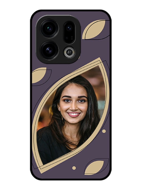 Custom Oppo Find X9 5G Custom Glass Phone Case - Falling Leaf Design