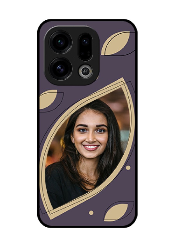 Oppo Find X9 5G Custom Glass Phone Case - Falling Leaf Design