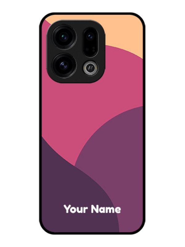 Custom Oppo Find X9 5G Custom Glass Phone Case - Mixed Multi - Colour Abstract Art Design