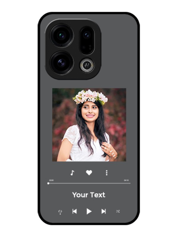 Custom Oppo Find X9 5G Custom Glass Phone Case - Play The Music Design