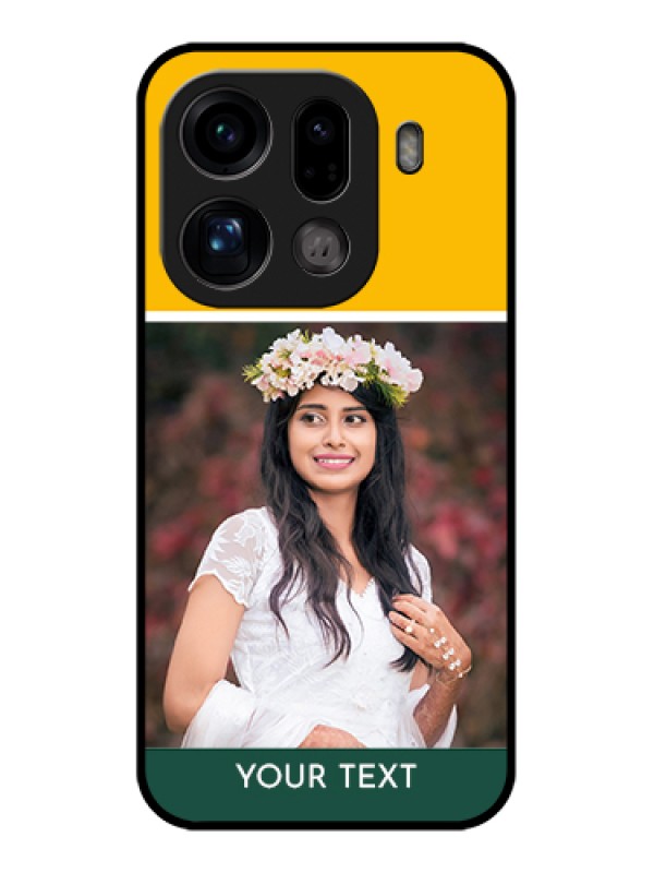 Custom Oppo Find X9 Pro 5G Custom Glass Phone Case - Love You Design