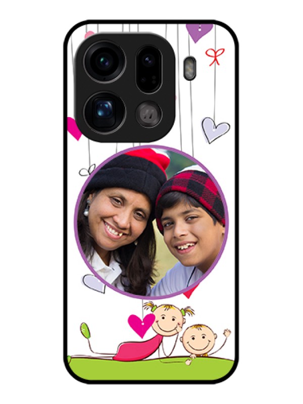 Custom Oppo Find X9 Pro 5G Custom Glass Phone Case - Cute Kids Phone Case Design