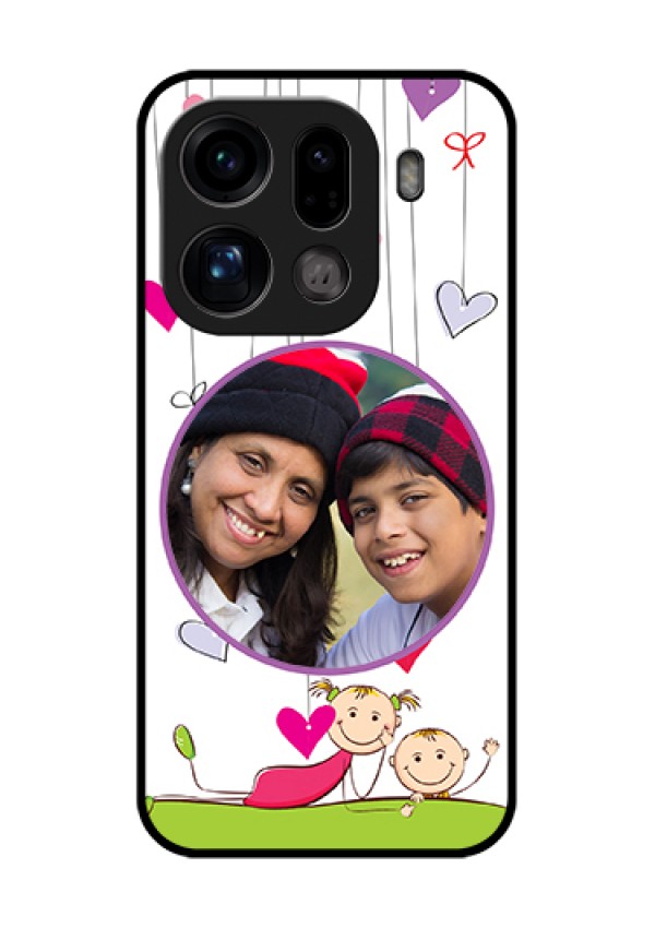 Oppo Find X9 Pro 5G Custom Glass Phone Case - Cute Kids Phone Case Design