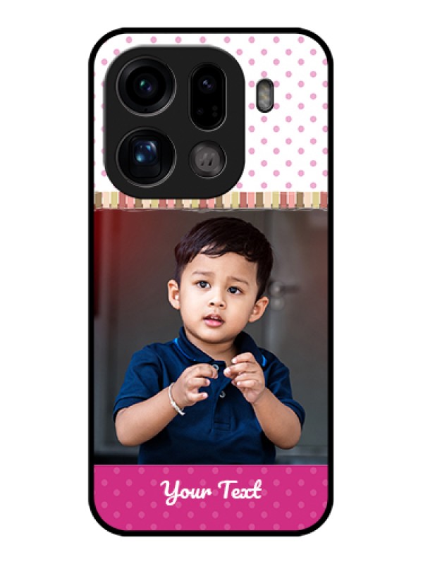 Custom Oppo Find X9 Pro 5G Custom Glass Phone Case - Cute Girls Cover Design