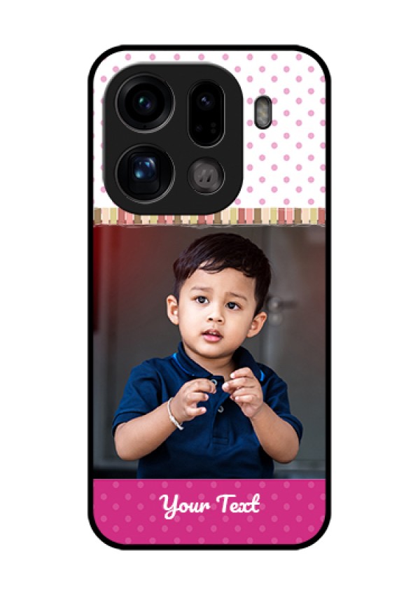 Oppo Find X9 Pro 5G Custom Glass Phone Case - Cute Girls Cover Design