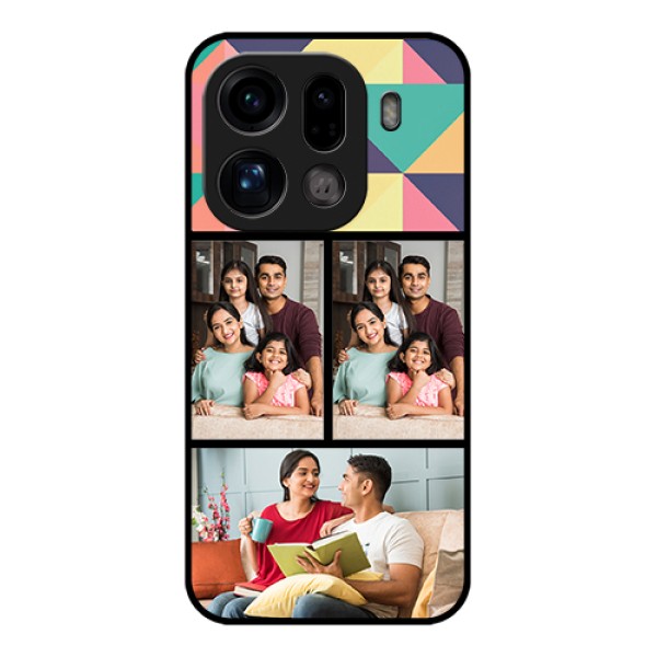 Oppo Find X9 Pro 5G Custom Glass Phone Case - Bulk Pic Upload Design