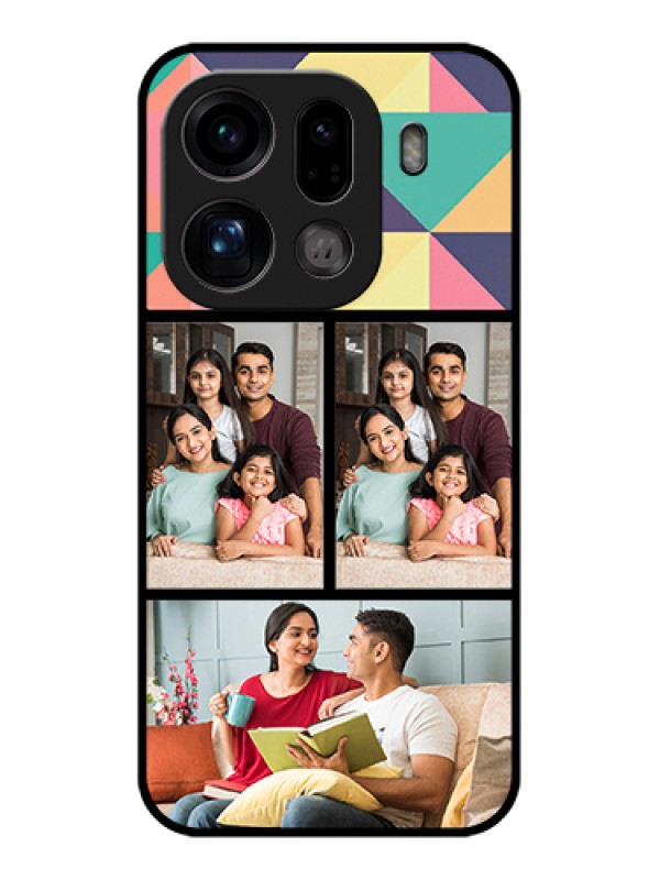 Custom Oppo Find X9 Pro 5G Custom Glass Phone Case - Bulk Pic Upload Design