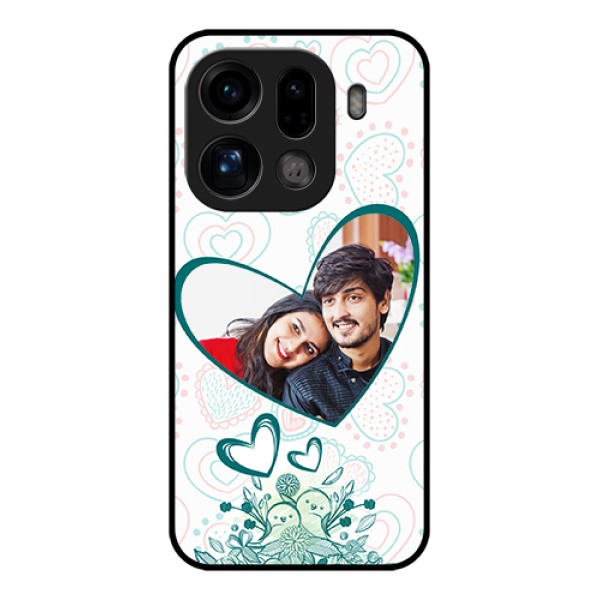 Oppo Find X9 Pro 5G Custom Glass Phone Case - Premium Couple Design