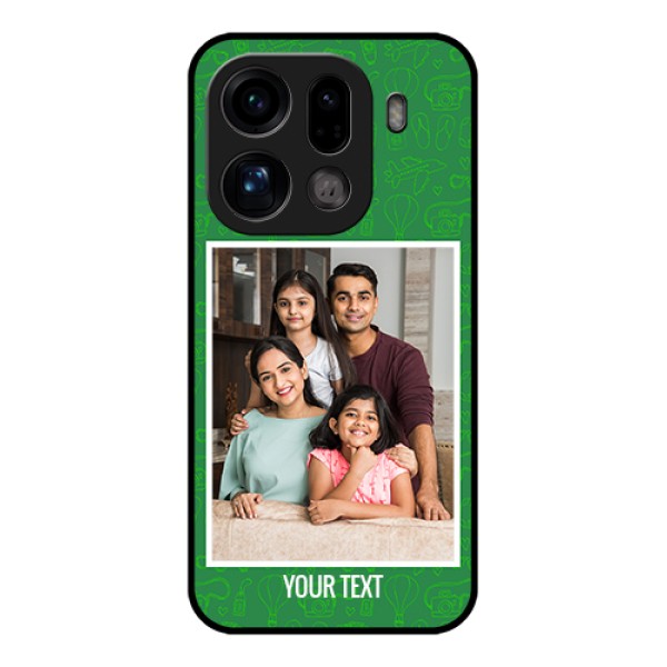 Oppo Find X9 Pro 5G Custom Glass Phone Case - Picture Upload Design