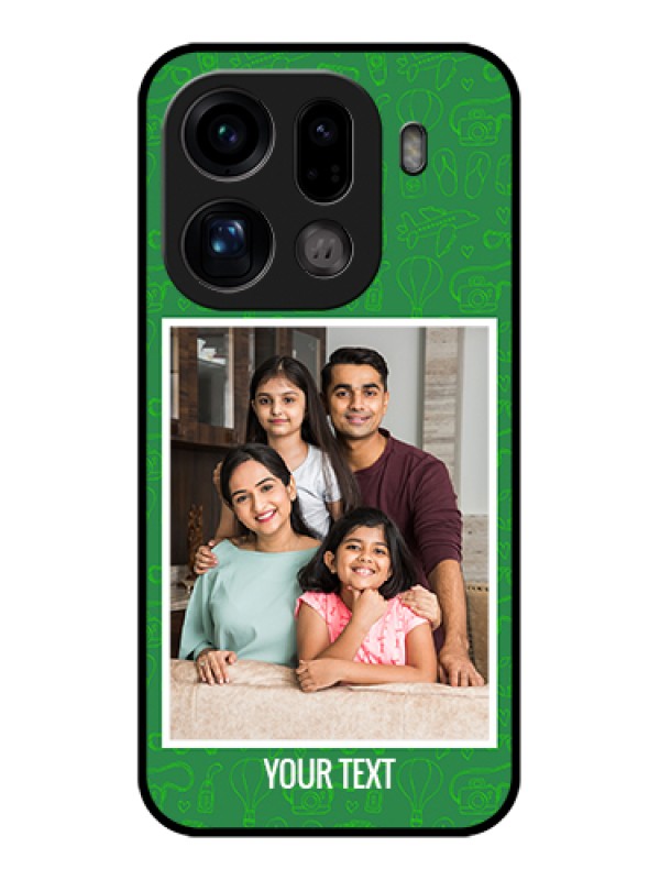 Custom Oppo Find X9 Pro 5G Custom Glass Phone Case - Picture Upload Design