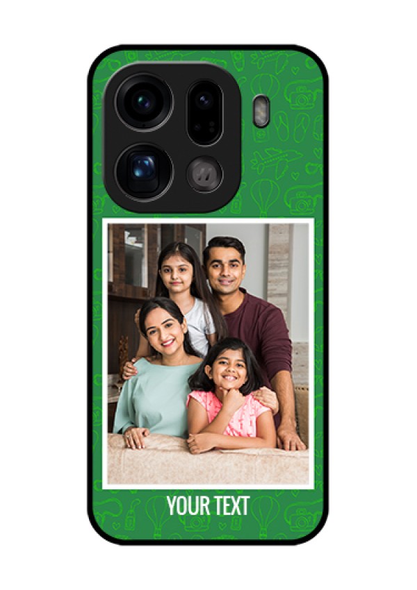 Oppo Find X9 Pro 5G Custom Glass Phone Case - Picture Upload Design