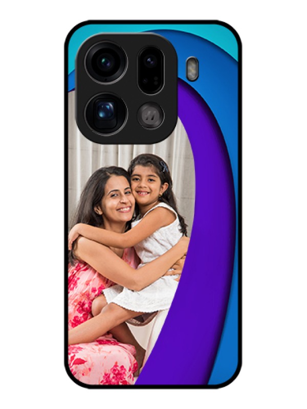 Custom Oppo Find X9 Pro 5G Custom Glass Phone Case - Simple Pattern Design